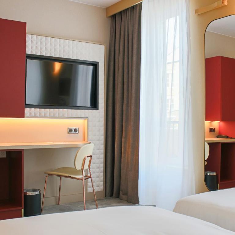 Brit Hotel Limoges Centre Gare - Hôtel & Spa - Chambre Lits Jumeaux Privilège - 6