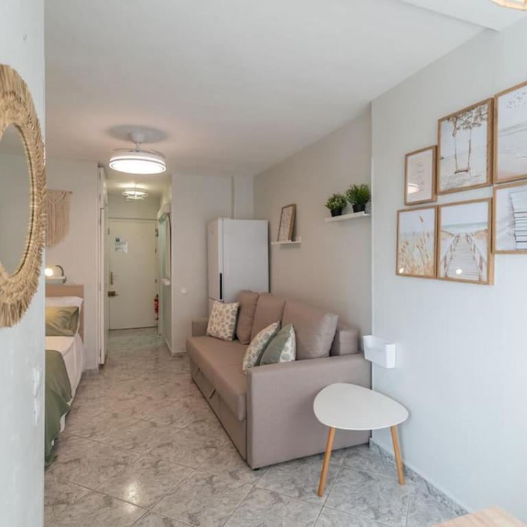 Ideal parejas y nómadas - Teletrabajo, vistas al mar, WiFi alta velocidad, AC y cerca de la playa - One-Bedroom Apartment - 17