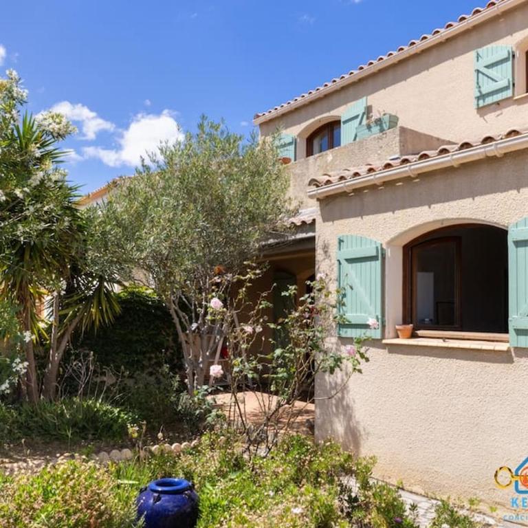 Maison Jade - Villa avec piscine - Barbecue - Calme - Four-Bedroom House - 15