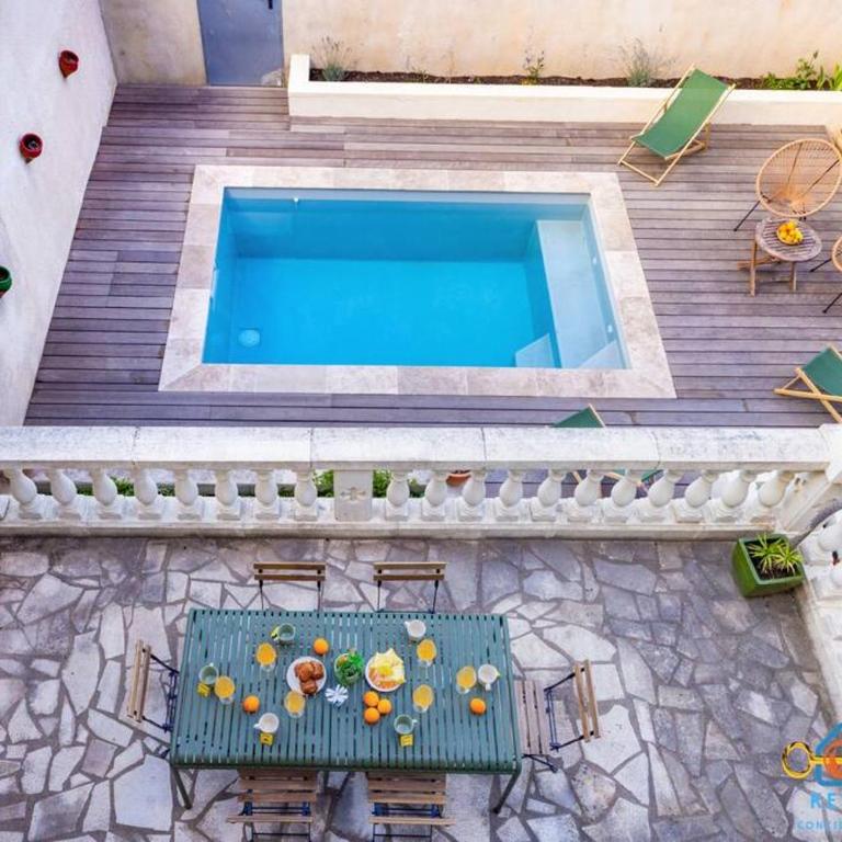 Maison Jade - Villa avec piscine - Barbecue - Calme - Four-Bedroom House - 19