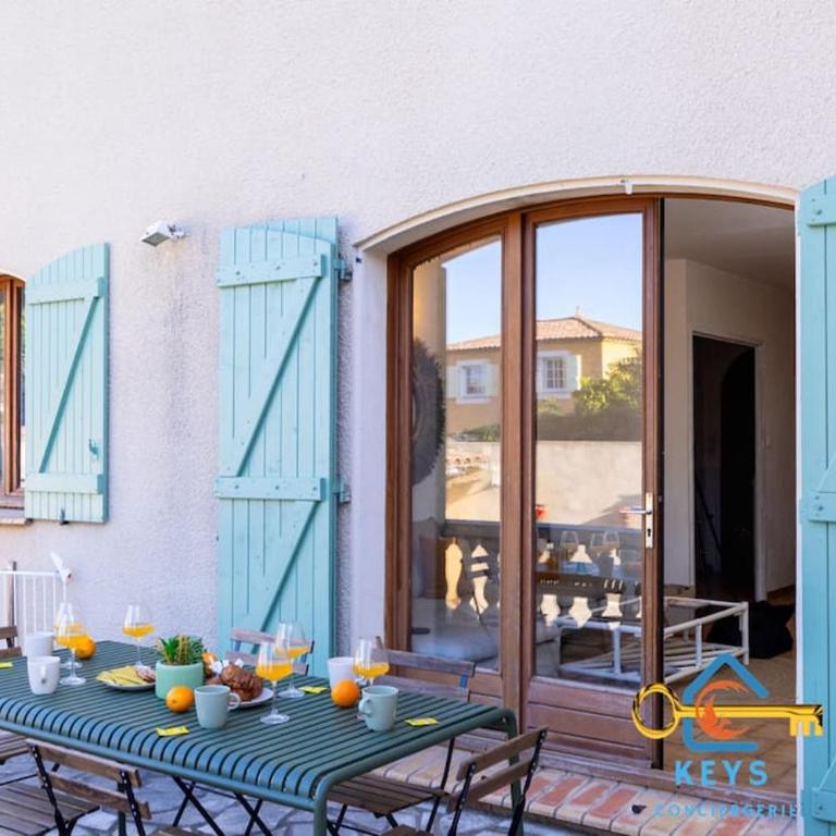Maison Jade - Villa avec piscine - Barbecue - Calme - Four-Bedroom House - 31