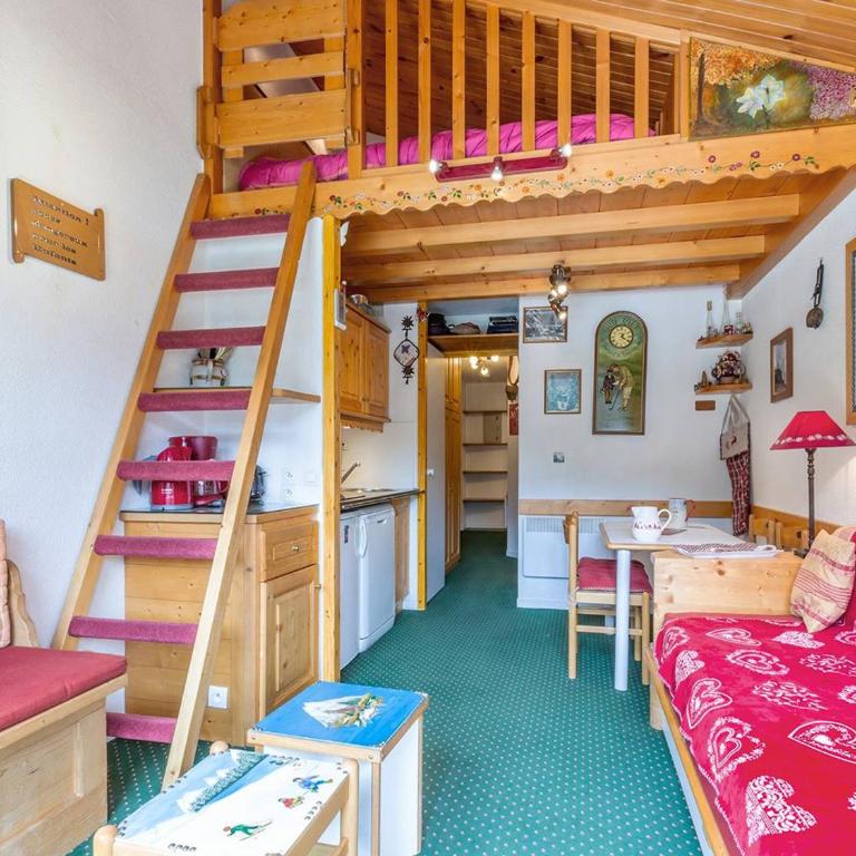 Appartement 1 ch. confortable avec balcon et casier à skis à Méribel - FR-1-355-45 - Appartement (4 Adultes) - 1