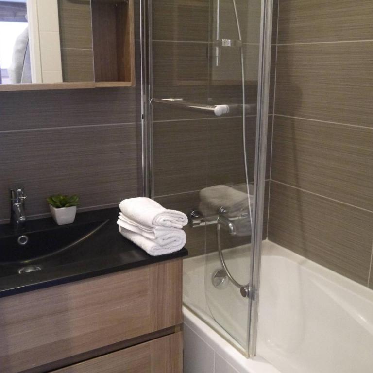 Appartement 2 chambres avec mezzanine, piste skis aux pieds - FR-1-355-77 - Appartement (4 Adultes) - 6
