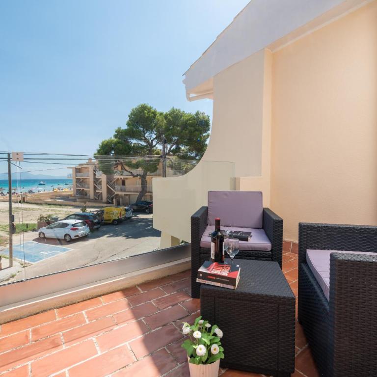 New!Сasa Salzes 4 justo en la playa de arena con pinos en Alcudia - Apartamento - 12