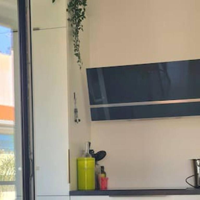 PWS - Sunny modern flat near Juan Les Pins Pinede & beach - Terrace & AC! - Two-Bedroom Apartment - 24