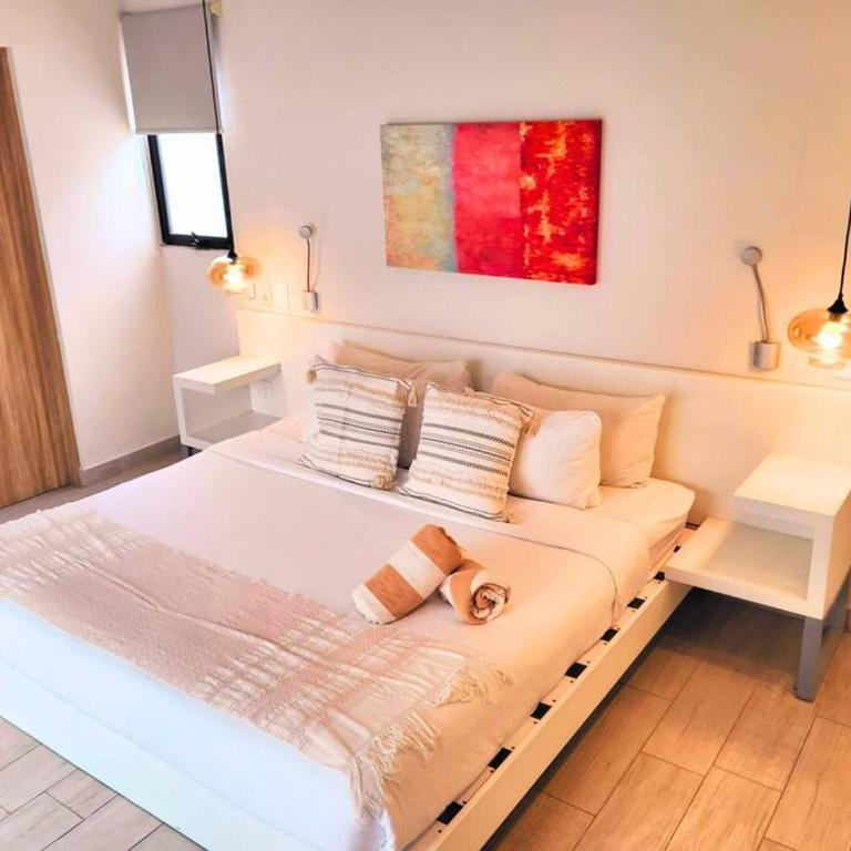 Espacioso departamento como nuevo, higiénico, 7 min caminando a la 5 y a la playa - Apartamento de 1 dormitorio - 11