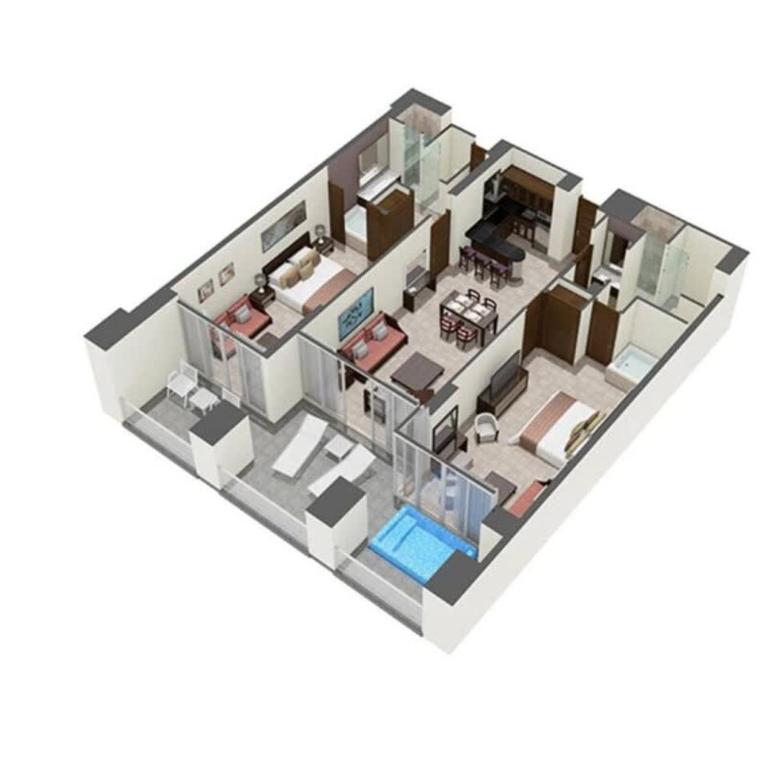 2BD Grand Bliss Vidanta Resort Riviera Maya - Apartment - 49