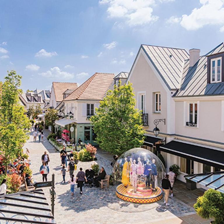 Le Cartier Appt F3, 7mn Disneyland, Parking,Terrace - Apartment mit 2 Schlafzimmern und Terrasse - 55