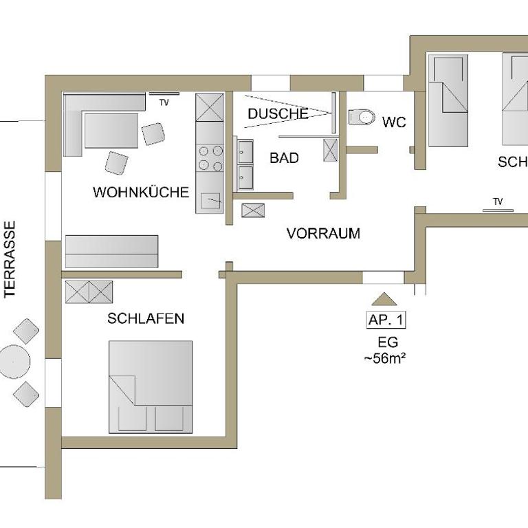 Appartements Sonnrain - Apartamento - Planta baja - 17