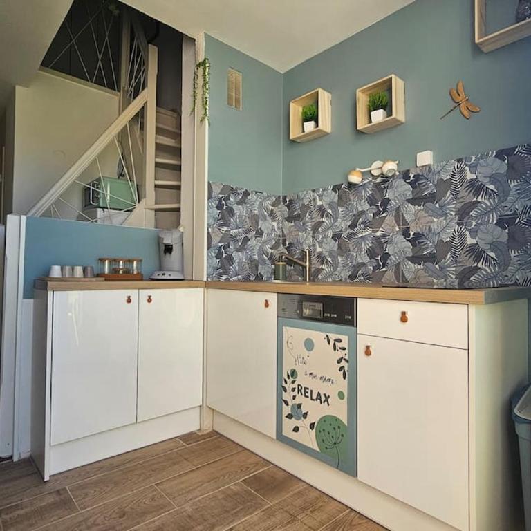 Charmant Duplex, Ambiance Nature avec vue sur les bateaux - Appartement 2 Chambres - 9