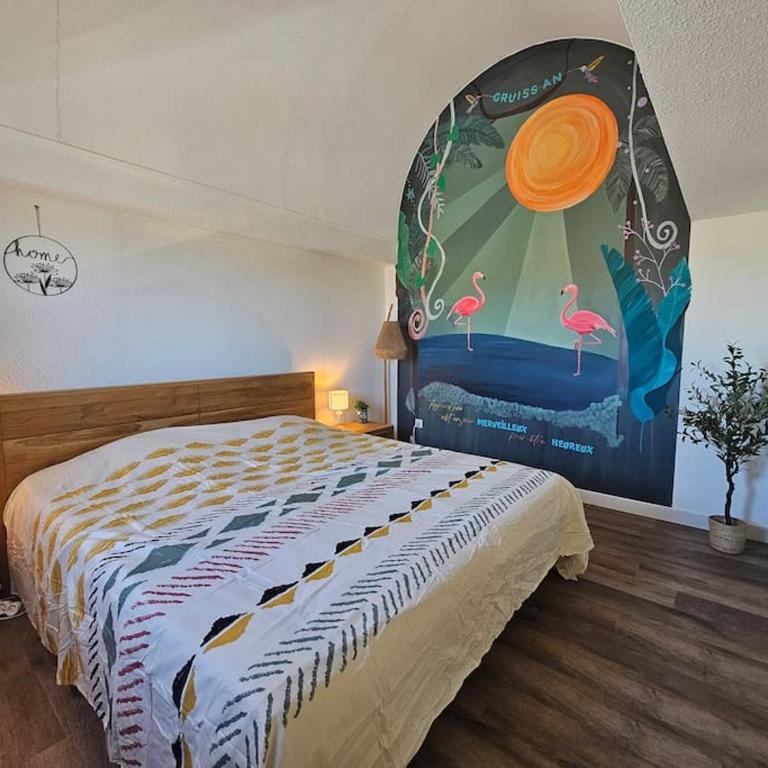 Charmant Duplex, Ambiance Nature avec vue sur les bateaux - Appartement 2 Chambres - 14