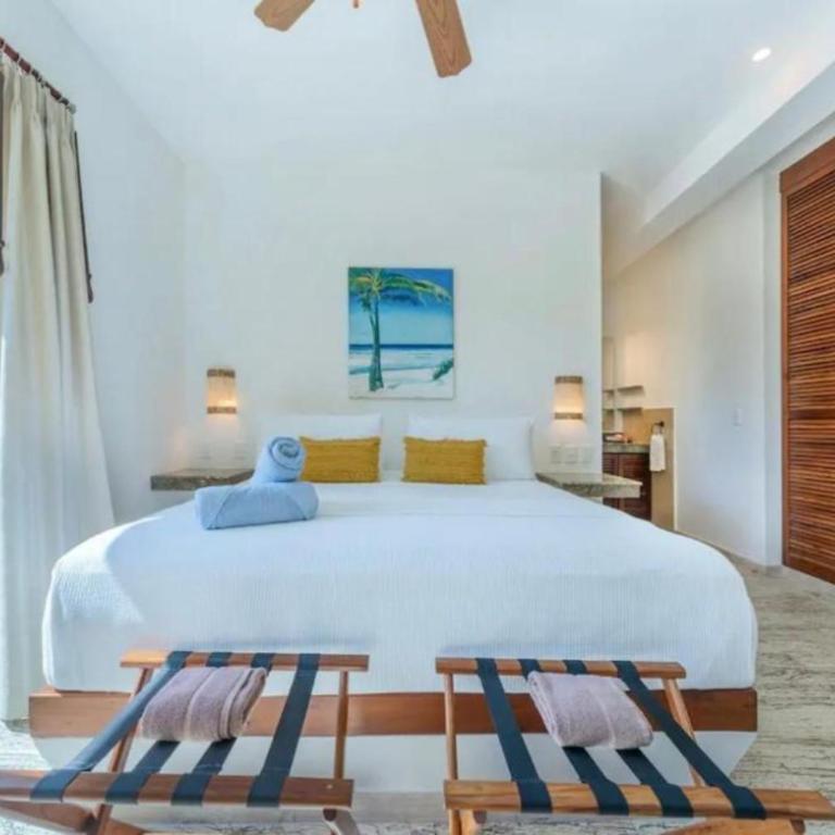 Apartamento tropical de lujo privado Isla Mujeres Mexico - One-Bedroom Apartment - 14