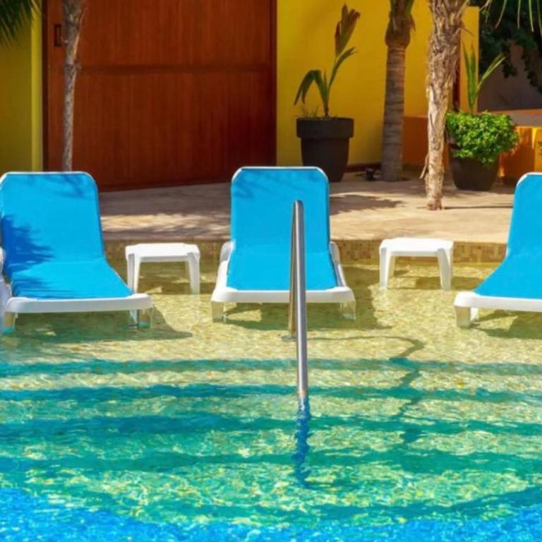 Apartamento tropical de lujo privado Isla Mujeres Mexico - One-Bedroom Apartment - 6