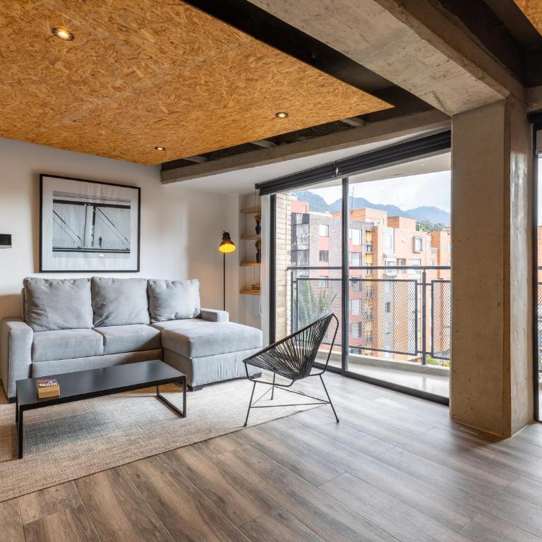 Amazing Loft in Chapinero - Apartamento de 1 dormitorio con vistas al lago - 1