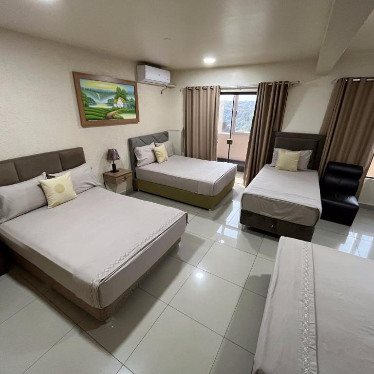 Darling Hotel Ciudad del Este - Habitación Cuádruple Confort - 6