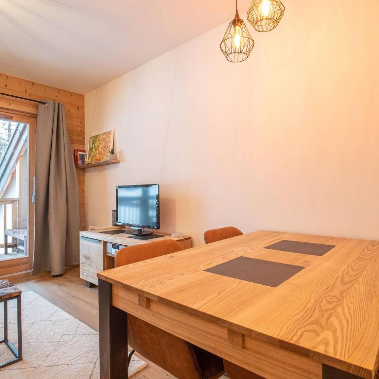 Valmorel: Appt 6 pers, 2 ch, parking, wifi, skis aux pieds - FR-1-356-511 - Apartamento - 2