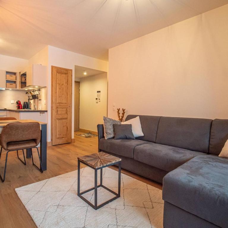 Valmorel: Appt 6 pers, 2 ch, parking, wifi, skis aux pieds - FR-1-356-511 - Apartamento - 3