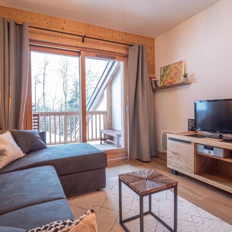 Valmorel: Appt 6 pers, 2 ch, parking, wifi, skis aux pieds - FR-1-356-511 - Apartamento - 4