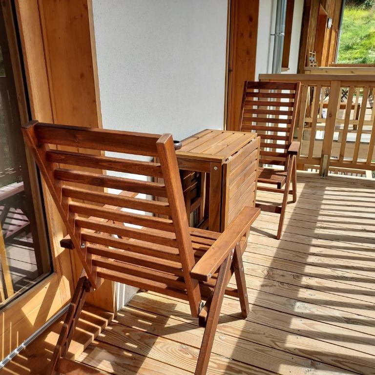 Valmorel: Appt 6 pers, 2 ch, parking, wifi, skis aux pieds - FR-1-356-511 - Apartamento - 15