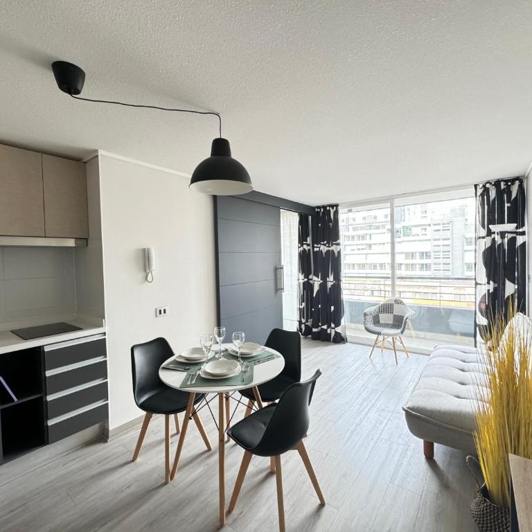 Relax céntrico en Santiago con Gym y Piscina - Apartamento de 1 dormitorio - 5