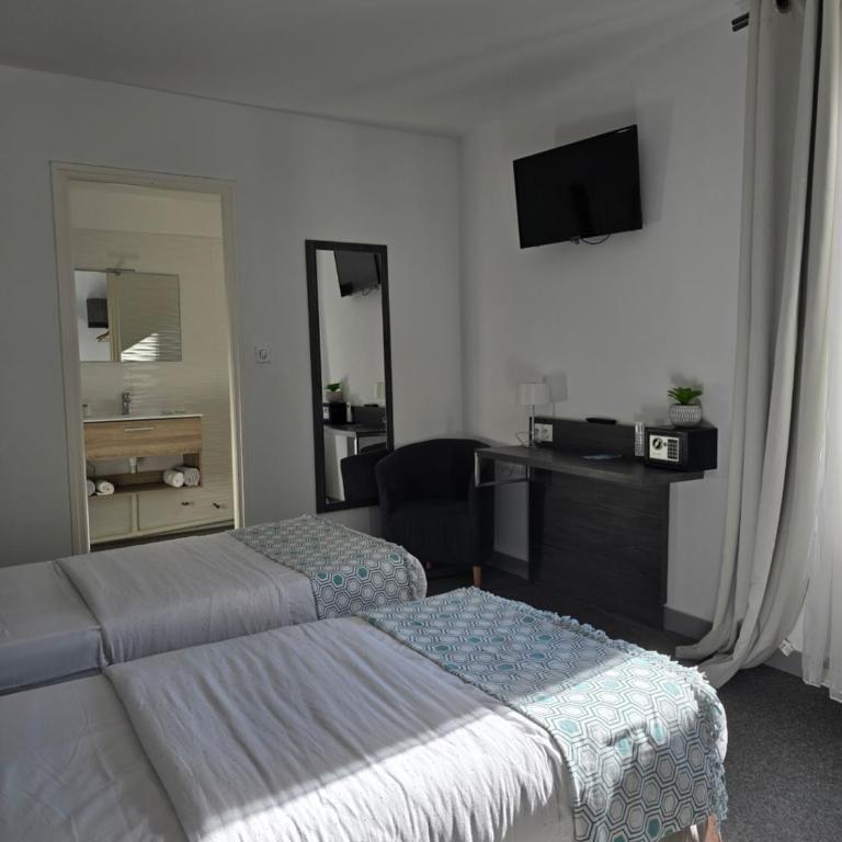 Hôtel L'Alsace Gare-Sncf - Chambre Lits Jumeaux Supérieure - 10