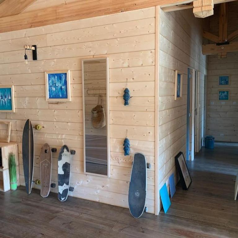 Casa Lenha, Maison en bois avec 1 petit bassin - Maison 4 Chambres - 5