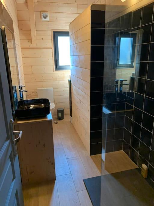 Casa Lenha, Maison en bois avec 1 petit bassin - Maison 4 Chambres - 8