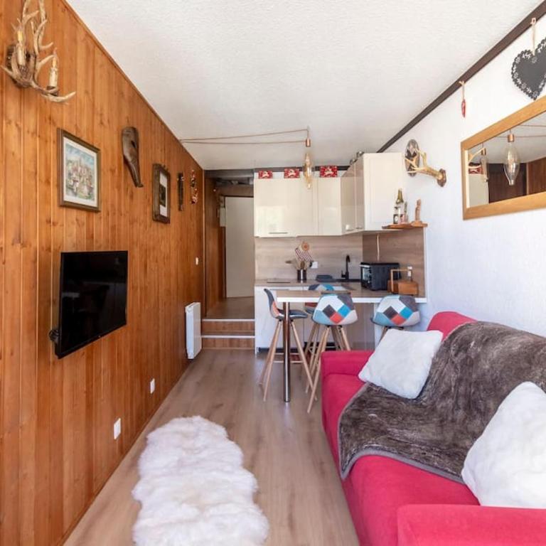 Isola 2000 - Front de neige, accès pistes, 4 personnes - Appartement avec Vue sur la Montagne - 3