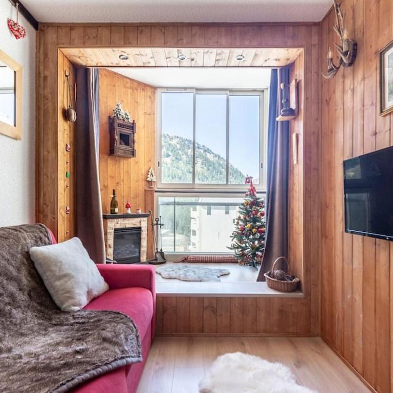 Isola 2000 - Front de neige, accès pistes, 4 personnes - Appartement avec Vue sur la Montagne - 5