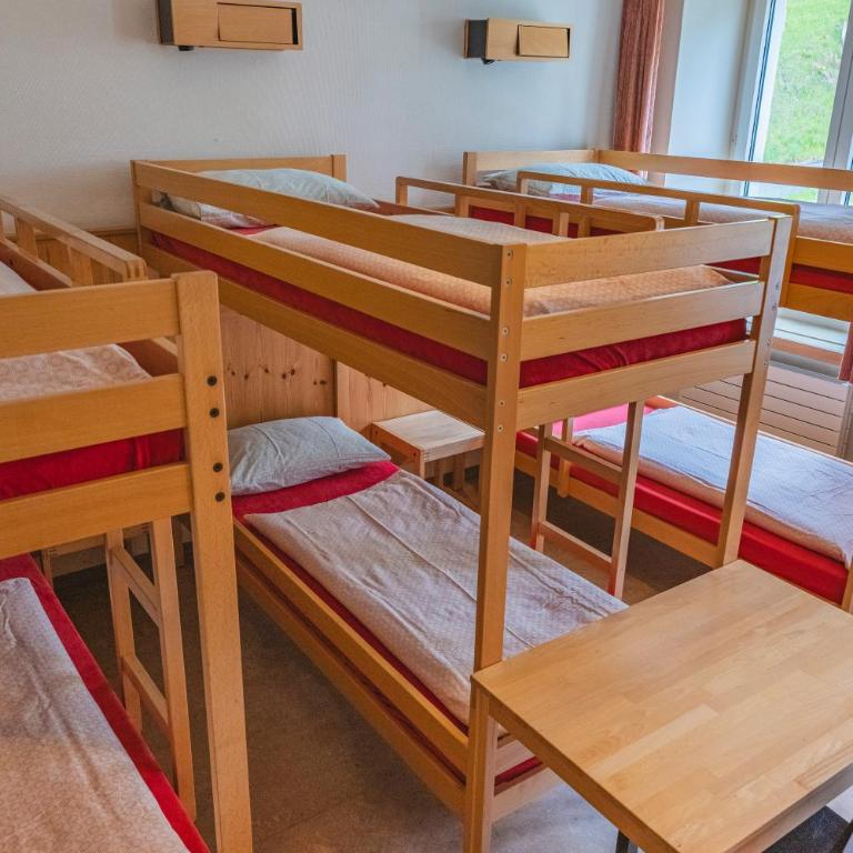 Davos Youth Hostel - Bett im 6-Bett-Schlafsaal - 1