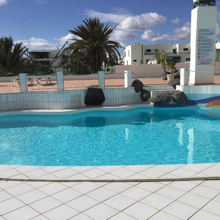 Lanzarote Beachfront Apartment on Las Cucharas Beach with a sea view - Apartamento de 1 dormitorio - 20