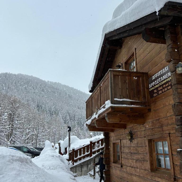 Chalet Champagne - Appartamento con 2 Camere da Letto e Balcone - 12