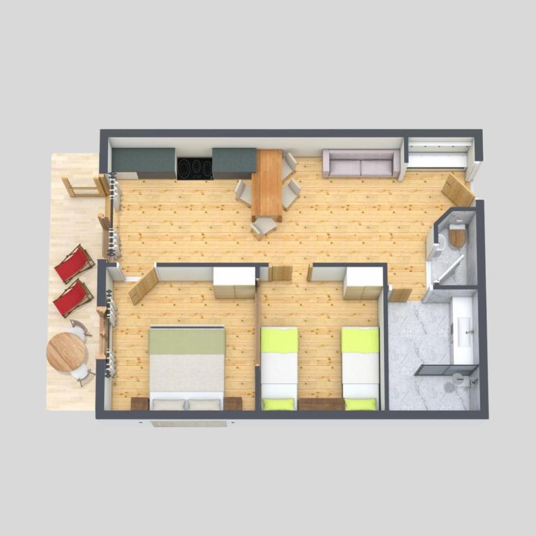 Gamsalm - Appartement 2 Chambres - 7