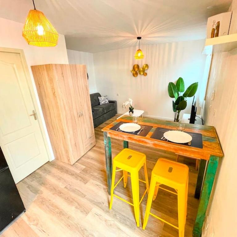 Studio cosy - 2 pers - Béziers - Centre - Terrasse - Clim - Appartamento con 1 Camera da Letto - 11