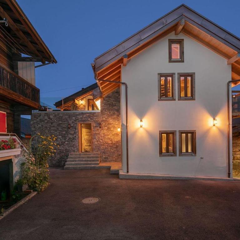 Pilanous House - Penthouse suite - Swiss Alps - Apartment mit 2 Schlafzimmern und Terrasse - 8