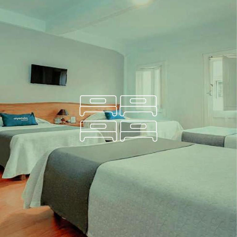 Hotel Escorial Patrimonio Cultural de Manizales - Habitación Cuádruple Deluxe - 3