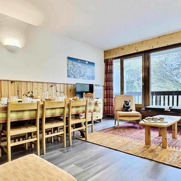 Résidence Le Bec Rouge - Appartement 3 pièces 8 personnes à Tignes ski aux pieds et proche des commerces dans le quartier du Lac. Grand espace de vie, cu MAE-2001 - Appartement - 14