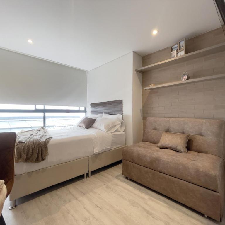 Nuevo Hermoso y Confortable Loft en Bogotá cerca aeropuerto, Embajada Americana, Corferias, Agora - Apartamento de 1 dormitorio - 6