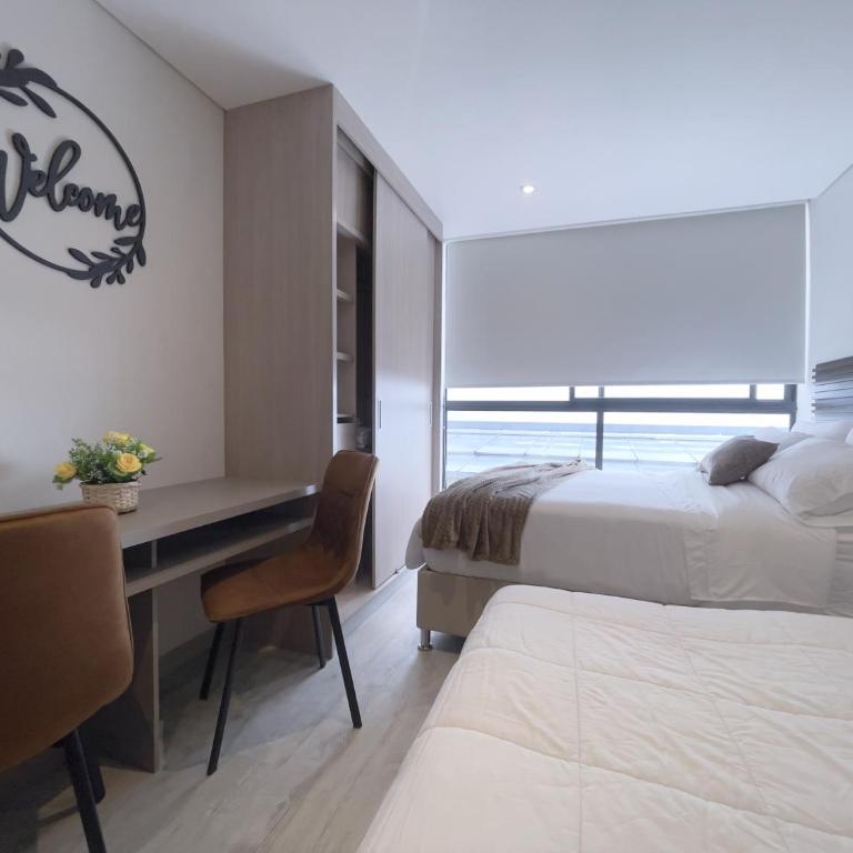 Nuevo Hermoso y Confortable Loft en Bogotá cerca aeropuerto, Embajada Americana, Corferias, Agora - Apartamento de 1 dormitorio - 13