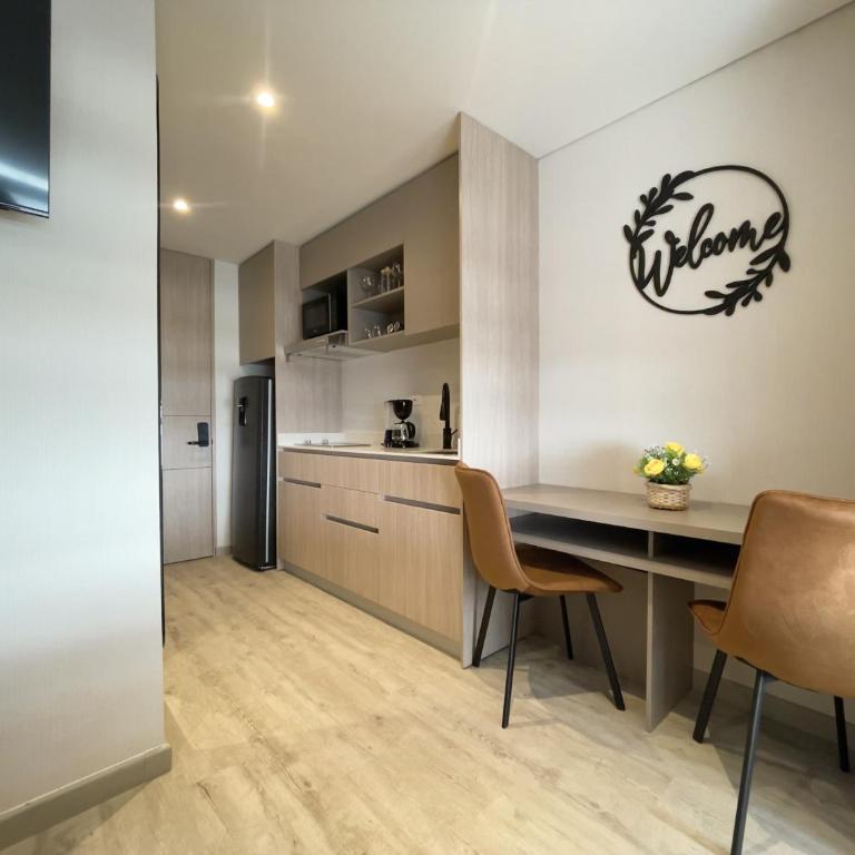 Nuevo Hermoso y Confortable Loft en Bogotá cerca aeropuerto, Embajada Americana, Corferias, Agora - Apartamento de 1 dormitorio - 11