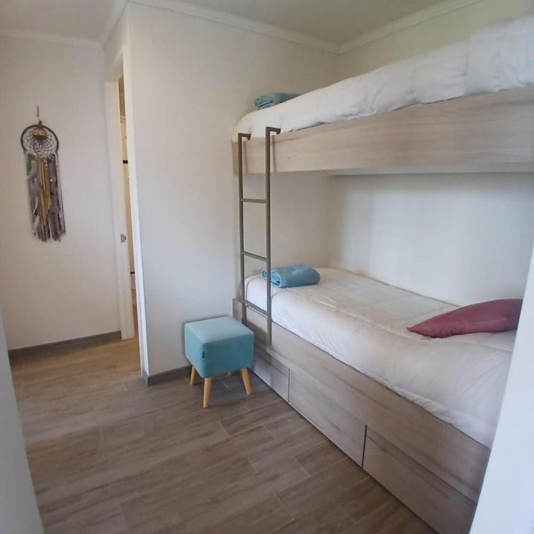 CONDOMINIO LOS CASTAÑOS ALICURA, PUCÓN, departamento 2 dormitorios, 1 baño, estacionamiento, piscina - Two-Bedroom Apartment - 12