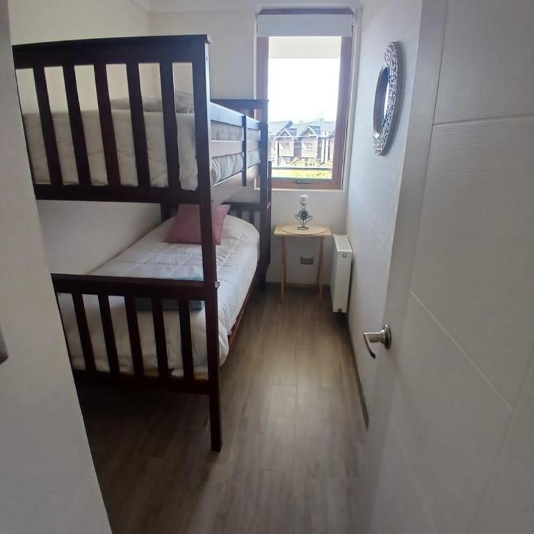 CONDOMINIO LOS CASTAÑOS ALICURA, PUCÓN, departamento 2 dormitorios, 1 baño, estacionamiento, piscina - Two-Bedroom Apartment - 9