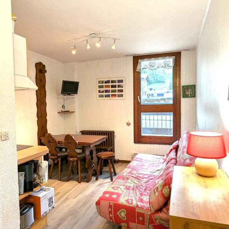 Petit studio à 250 m des pistes avec balcon au centre de La Clusaz - FR-1-459-233 - Monolocale - 7