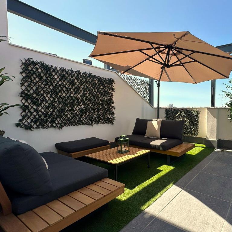 APARTAHOTEL MADRID URBAN SUITES - EDIFICIO EXCLUSIVO- 7 Apartments Boutique Full Equiped - Apartment with Terrace - 10