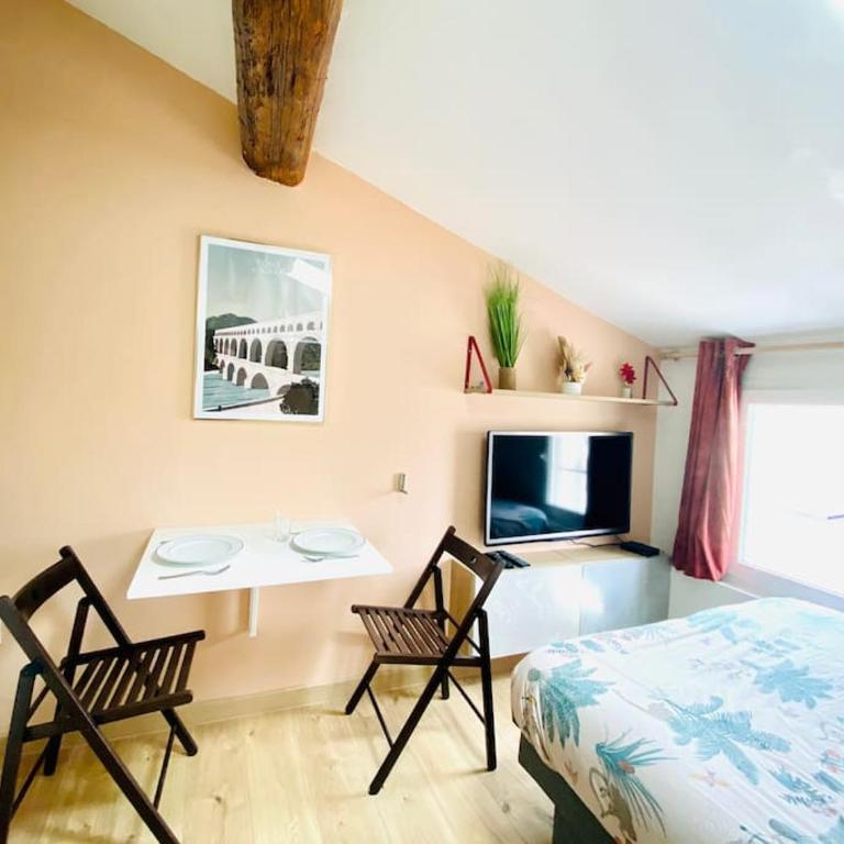 Tiny Flat - Coeur de ville studio sous les toits - Appartamento Monolocale - 5