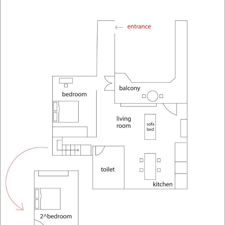 Appartamento La Tranquilla - Appartamento su 2 Livelli con Terrazza - 20