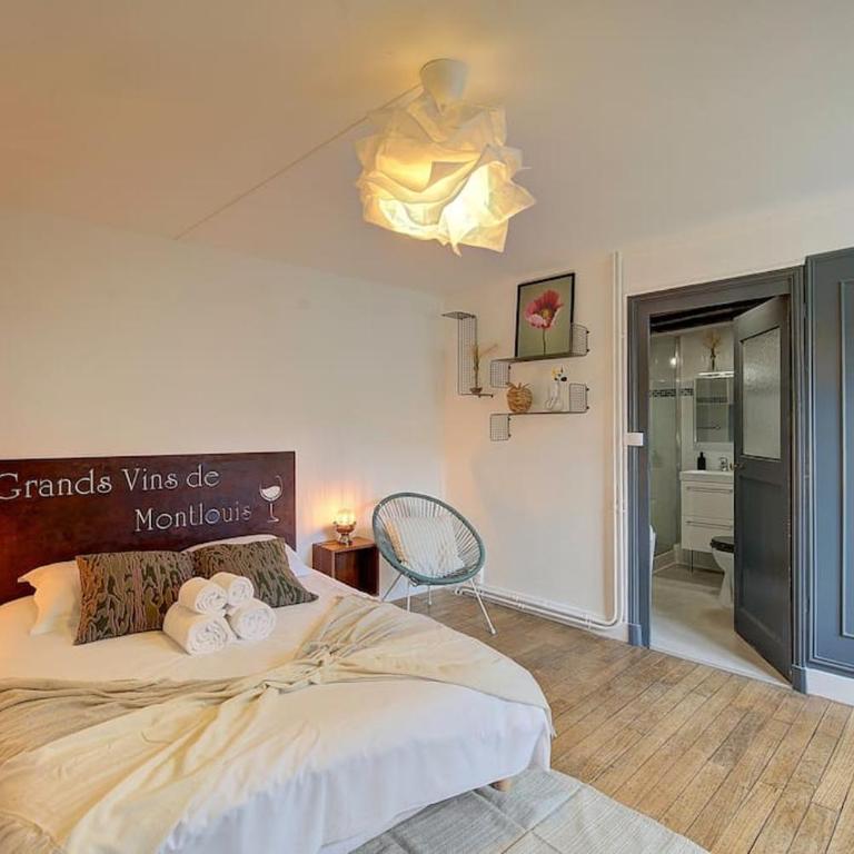 Grand Appartement - Proche Bord de Loire - Wifi - Appartamento con 2 Camere da Letto - 5
