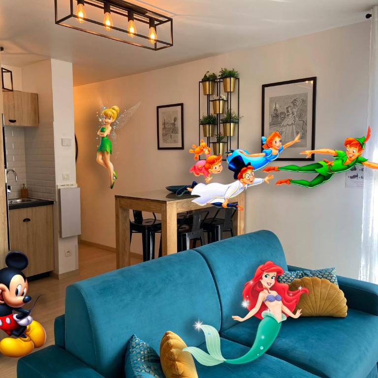 Clochette next to Disneyland Paris 5 PAX - Apartment mit 1 Schlafzimmer - 1