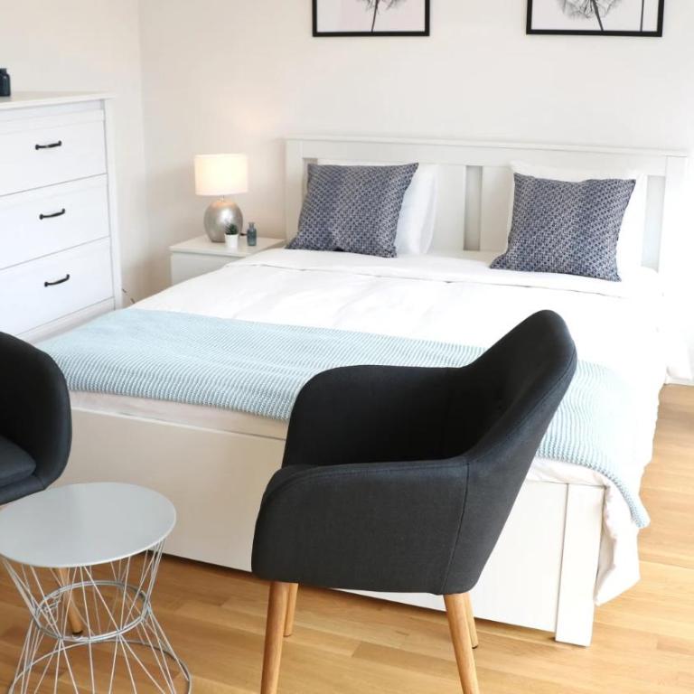 Lausanne City Center Apartments, Minutes Away from the Lake! AM53 - Deluxe Studio mit Queensize-Bett - 6