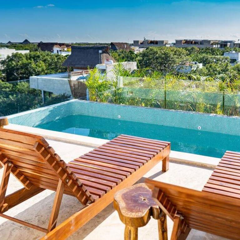 Tulum Sunrise 102 Private Plunge Pool Beach Access - Apartamento de 1 dormitorio - 9